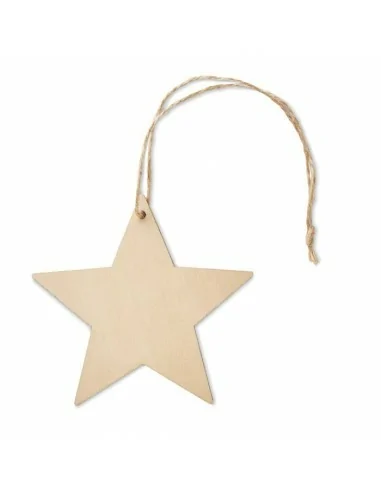 Wooden star shaped hanger ESTY | CX1476