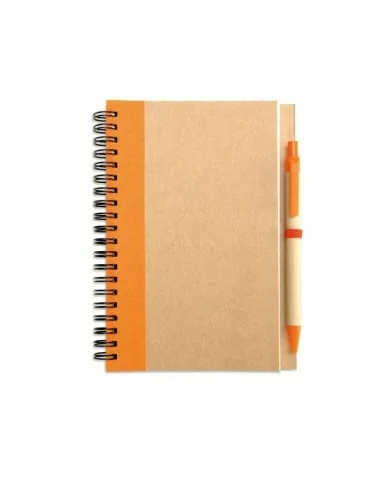 B6 recycled notebook with pen SONORA PLUS | IT3775