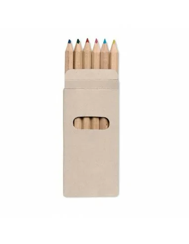 6 coloured pencils in box ABIGAIL | KC2478