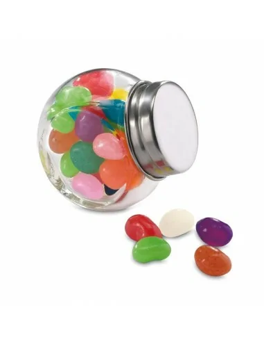 Glass jar with jelly beans BEANDY | KC7103