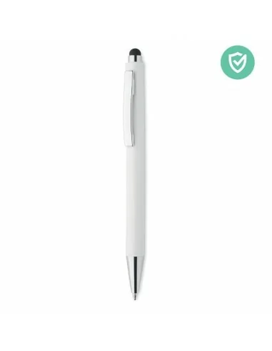 Antibacterial stylus ballpen BLANQUITO CLEAN | MO6153