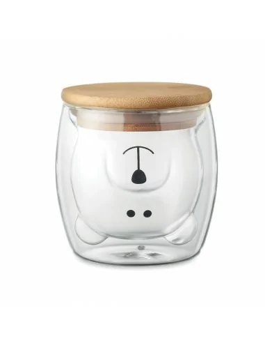 Double wall borosilicate mug SMILE | MO6564