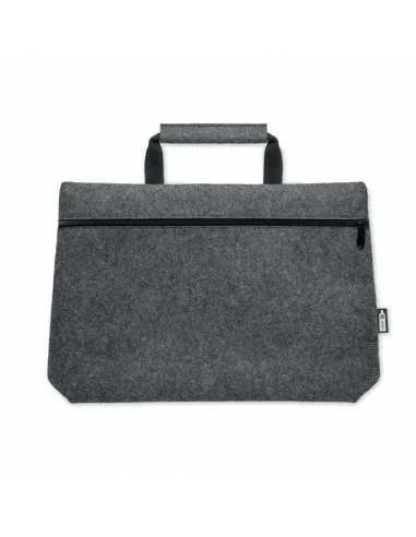 RPET felt zippered laptop bag TAPLA | MO6718