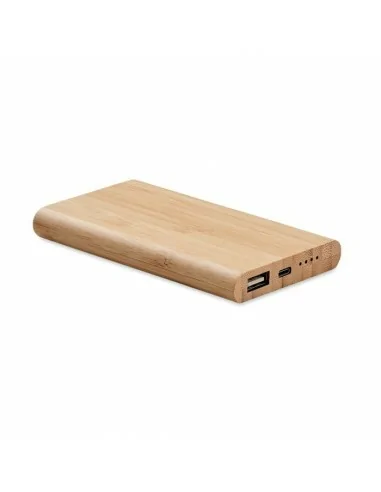 Power bank de bambú 4000 mAh ARENAPOWER C | MO6814