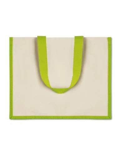 Jute and canvas shopping bag CAMPO DE FIORI | MO8967