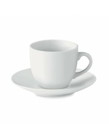 Taza y plato cerámica café | MO9634