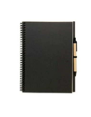 Recycled notebook with pen BLOQUERO PLUS | KC7013