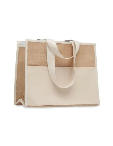 Jute and canvas cooler bag CAMPO DE GELI | MO6160