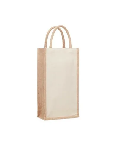 Jute wine bag for two bottles CAMPO DI VINO DUO | MO6259