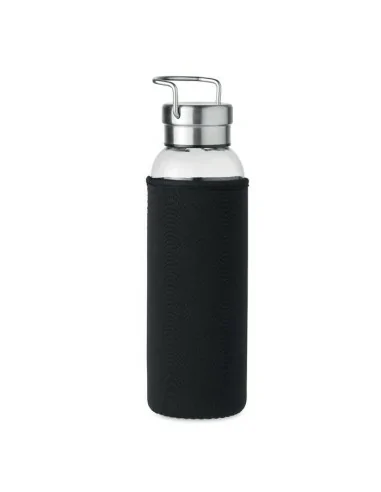 Glass bottle in pouch 500 ml HELSINKI GLASS | MO6860