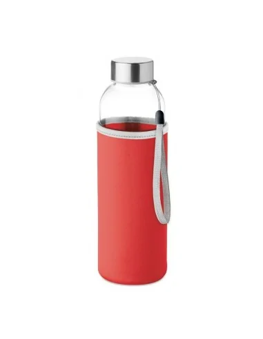 Glass bottle in pouch 500ml UTAH GLASS | MO9358