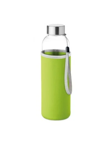 Glass bottle in pouch 500ml UTAH GLASS | MO9358