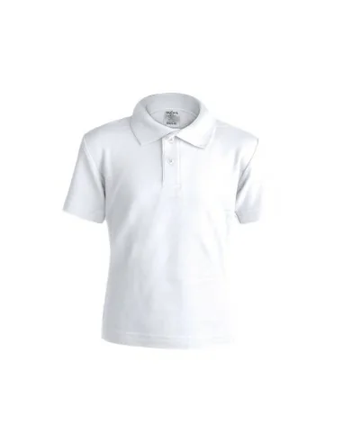 Kids White Polo Shirt "keya" YPS180