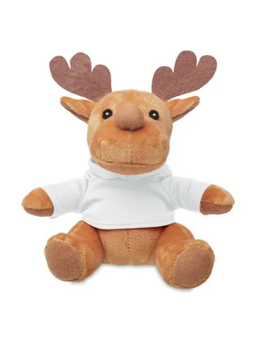 Plush reindeer with hoodie RUDOLPH