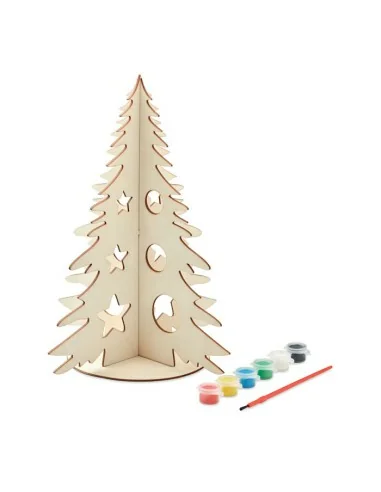 DIY wooden Christmas tree TREE AND PAINT