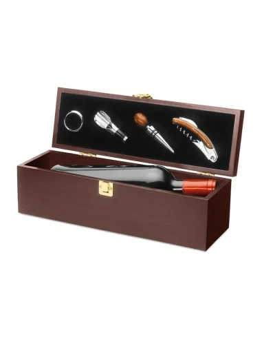 Wine set in wine box COSTIERES