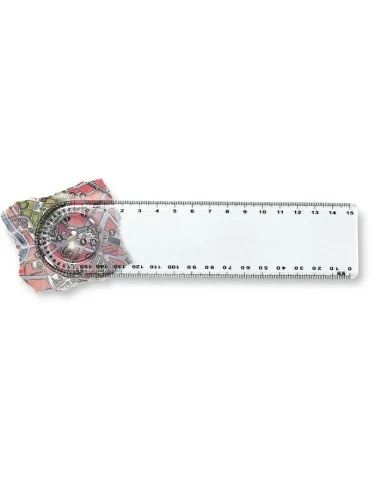 Ruler with magnifier LASTA