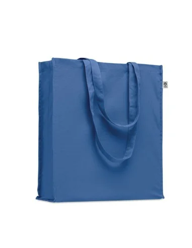 Organic cotton shopping bag BENTE COLOUR