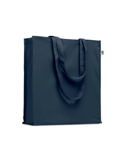 Organic cotton shopping bag BENTE COLOUR