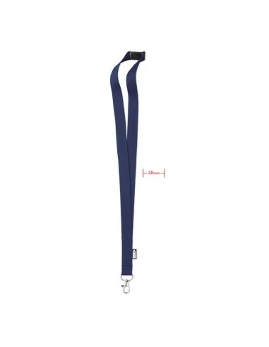 Lanyard de RPET  20 mm LANY RPET