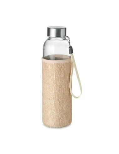 Glass bottle in pouch 500ml UTAH TOUCH