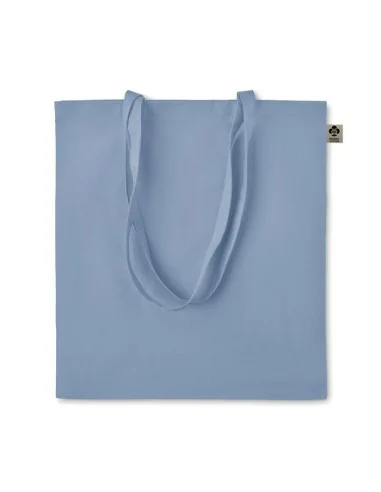 Organic cotton shopping bag ZIMDE COLOUR