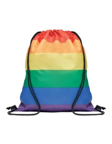 Bolsa cuerdas rainbow de RPET BOW