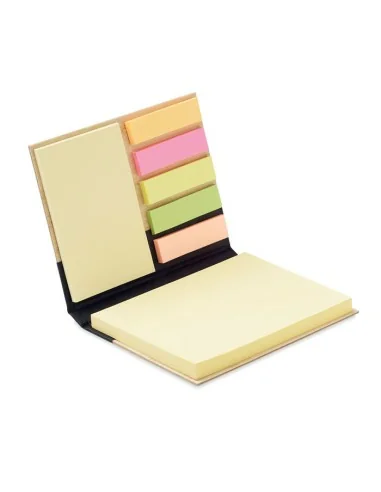 Bamboo sticky note memo pad VISIONBAM