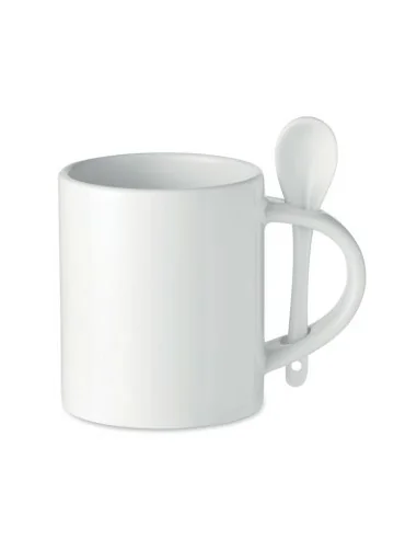 Ceramic sublimation mug 300 ml SUBLIM SPOON