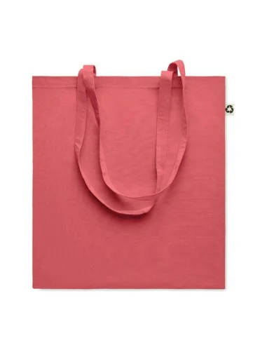 Recycled cotton shopping bag ZOCO COLOUR