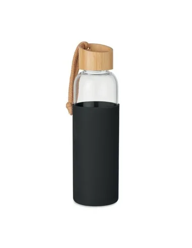 Botella vidrio 500 ml en funda CHAI