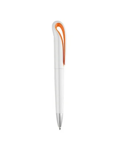 ABS twist ball pen WHITESWAN