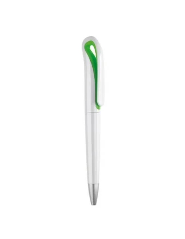 ABS twist ball pen WHITESWAN