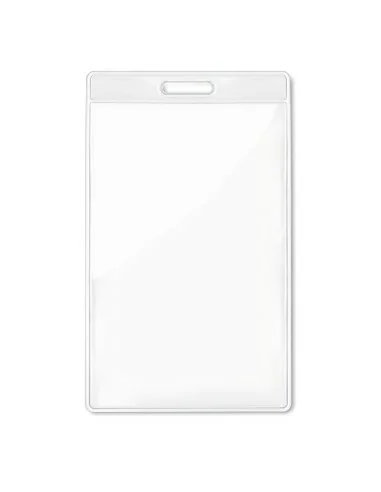 Transparent badge 7.5cmx12.5cm BADGO