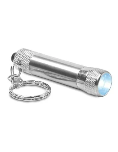 Aluminium torch with key ring ARIZO