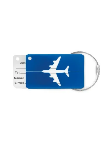 Aluminium luggage tag FLY TAG