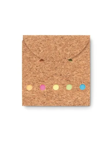 Cork sticky note memo pad FOLDCORK