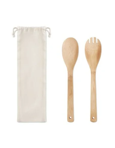 Set bamboo utensils salad MAYEN SET