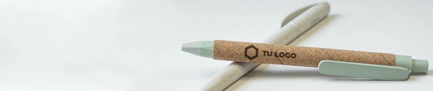 Personalised eco-friendly pens with your logo